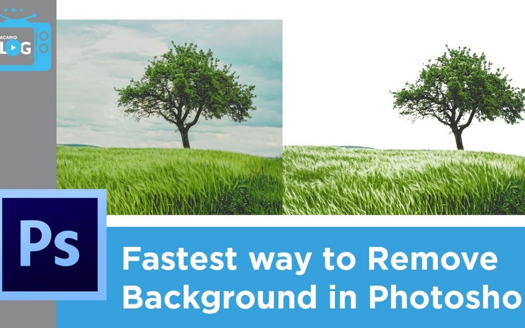 Fastest Way to Remove Background in Adobe Photoshop (Transparent I) | PJ Nacario