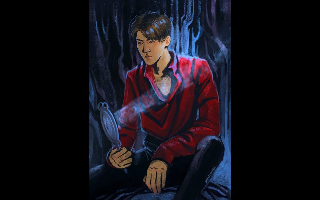 EXO SEHUN FANART SPEEDPAINT IN ADOBE PHOTOSHOP