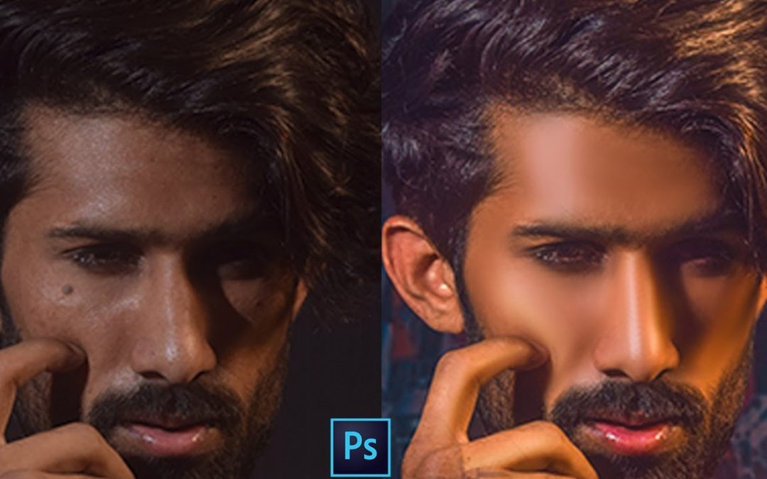 INDOOR EDITING Photoshop cc tutorial.How to make shinny and dark face in photoshop dil studio | 2020