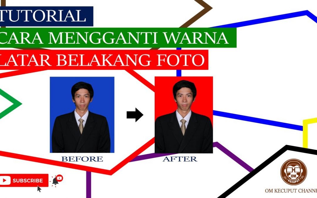 #1 TUTORIAL CARA MENGGANTI WARNA LATAR BELAKANG FOTO DI PHOTOSHOP (PEMULA)