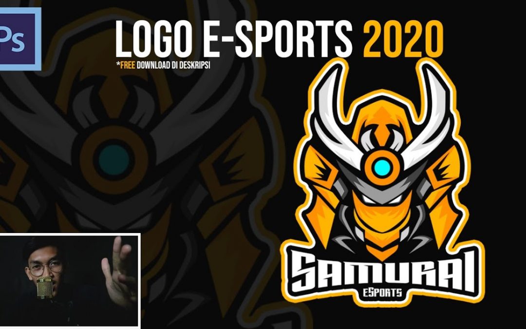 LOGO E-SPORTS 2020 KEREN !!! TUTORIAL MEMBUAT LOGO ESPORTS 2020 | ADOBE PHOTOSHOP CS6