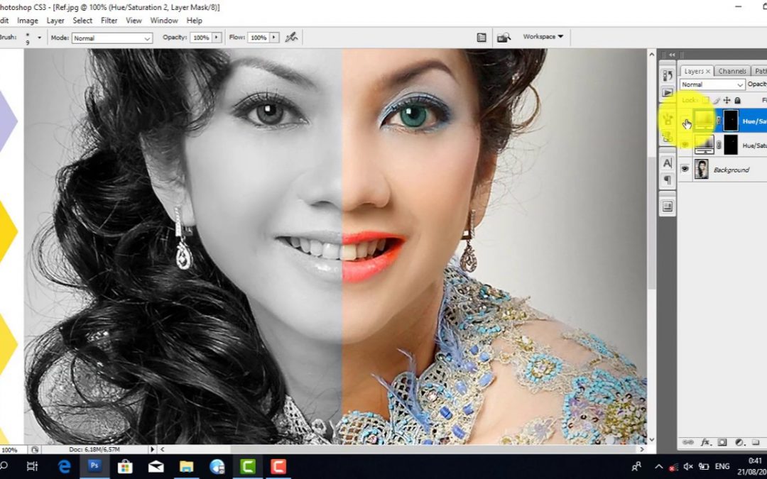 Tutorial Adobe  Photoshop Merubah Warna Object Photo