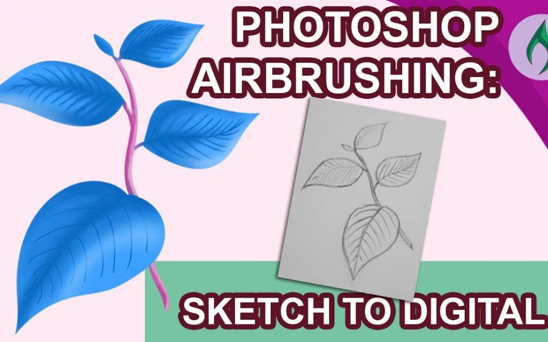 #VectorArt| Drawing and Coloring Tutorial for Adobe Illustrator and Photoshop| Drawing Leaves V.0.5