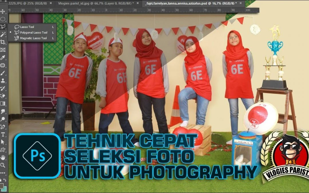 TEHNIK SELEKSI HALUS DAN CEPAT – PHOTOSHOP TUTORIAL