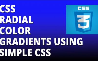 CSS radial color gradients using simple CSS – Cascading Style Sheets Tutorial