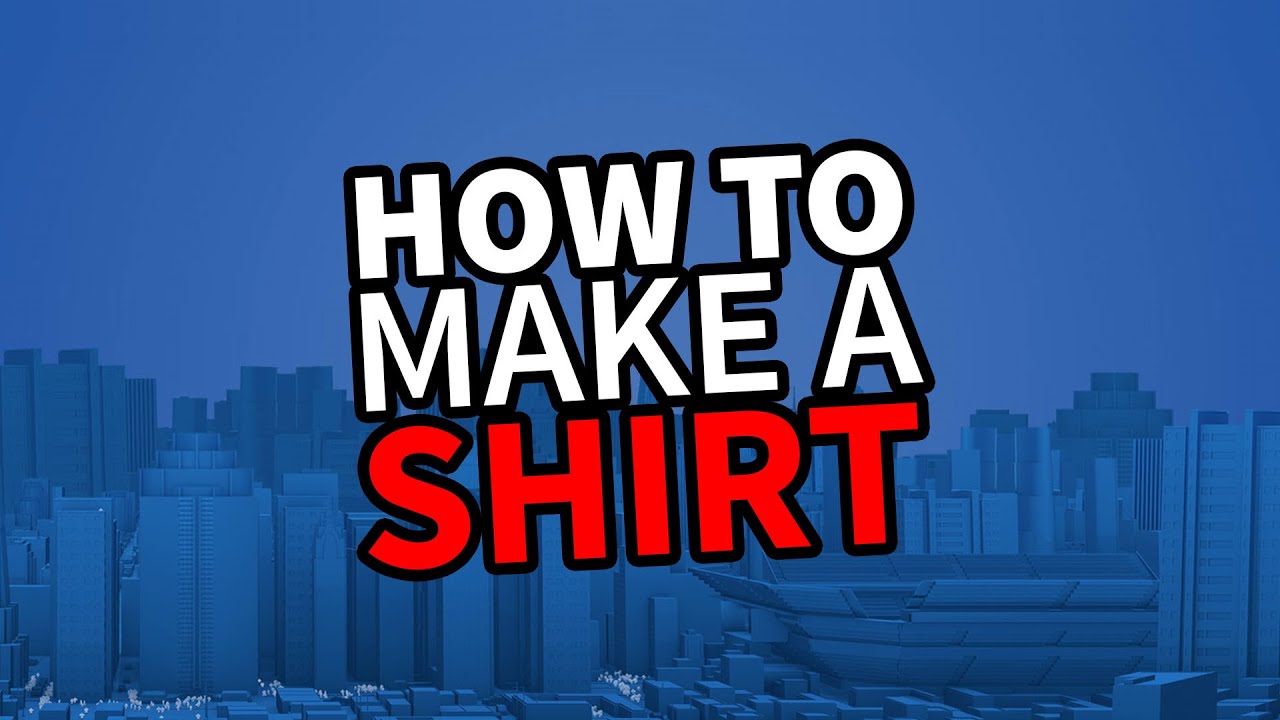 How To Make Shirts In Roblox Photoshop
