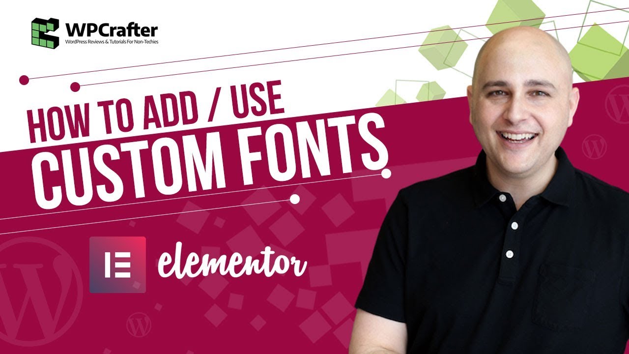 Add Custom Font To Elementor Free