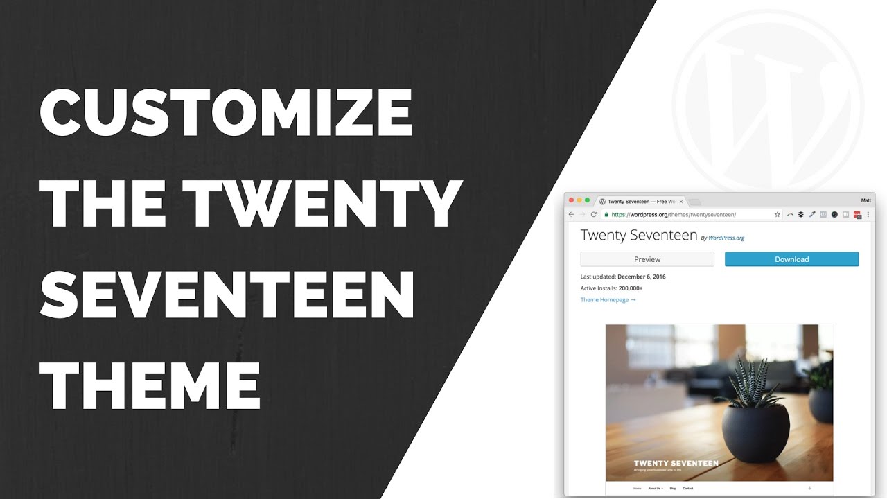 How to customize the TwentySeventeen WordPress theme | Part 2