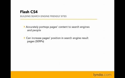 search engine optimization tips – Flash Professional: Understanding search engine optimization | lynda.com