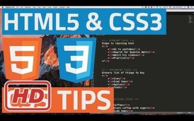 [HTML5 and CSS3 Tutorial] HTML5 and CSS3 beginner tutorial 14 – CSS tips