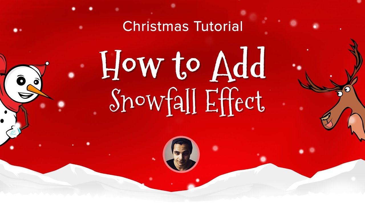 How to Add a Christmas Snow Effect With CSS in Elementor ...