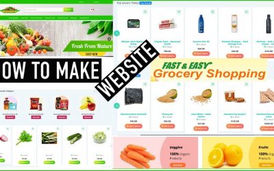 Do It Yourself – Tutorials – How to Make a Website? || eCommerce Website || Grocery Store Apps By Capital Tech