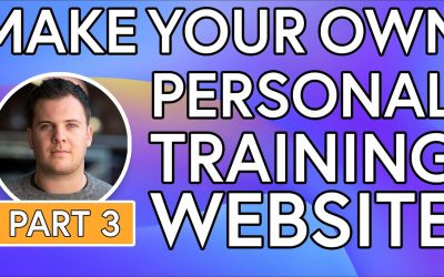 Do It Yourself – Tutorials – Build Your Own PT Website – No Coding [PART 3] – Add your Logo & Change Colour Scheme!