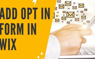 Do It Yourself – Tutorials – ADDING AN EMAIL OPT IN FORM IN WIX