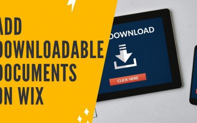 Do It Yourself – Tutorials – ADDING DOWNLOADABLE DOCUMENTS ON WIX