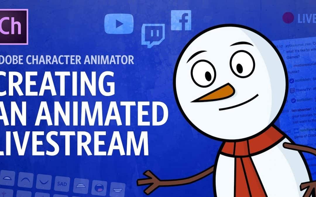 Do It Yourself Tutorials Creating An Animated Livestream Adobe Character Animator Tutorial Dieno Digital Marketing Services