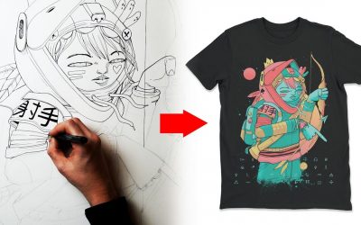 Do It Yourself – Tutorials – How I design a T Shirt – Clothing Art Tutorial