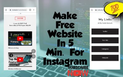 Do It Yourself – Tutorials – How to make free website Full Tutorial In Hindi  | Make Your own free website for social media