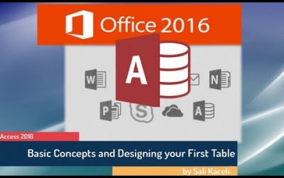 Do It Yourself – Tutorials – Microsoft Access 2016 for Beginners: Creating a Database from Scratch