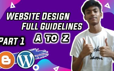 Do It Yourself – Tutorials – Website Design Tutorial | Web Design html | How to Make Website With Blogger | Bangla Tutorial 2020