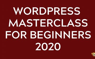 Do It Yourself – Tutorials – WordPress for Beginners Master Class 2020 – How to build your First WordPress Website