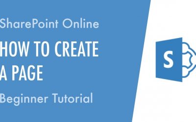 Do It Yourself – Tutorials – How to Create a Page in SharePoint Online – Beginner Tutorial