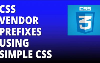 CSS vendor prefixes using simple CSS – Cascading Style Sheets Tutorial