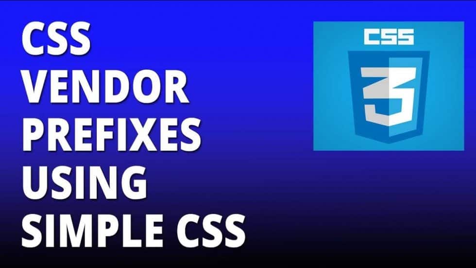 CSS Vendor Prefixes Using Simple CSS – Cascading Style Sheets Tutorial ...