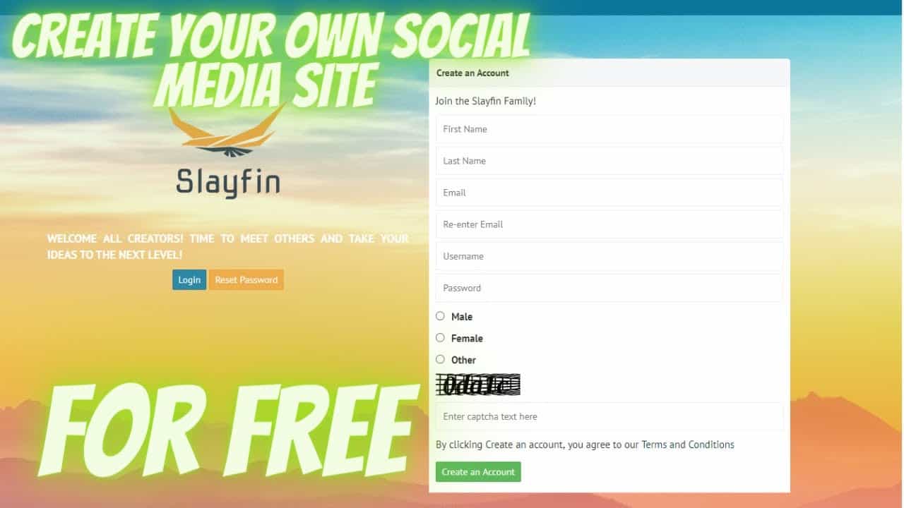 How to create your own social media website for free part 3 (2020)