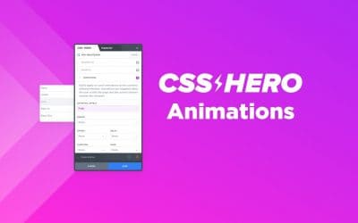 Make beautiful animations with CSS Hero and WordPress