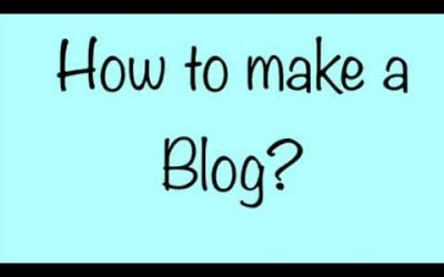 Do It Yourself – Tutorials – How to make a blog?