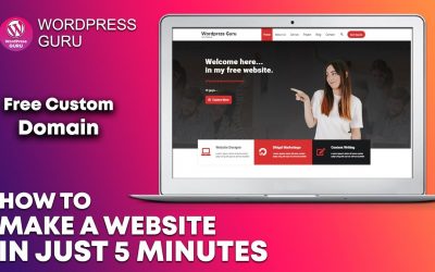 Do It Yourself – Tutorials – How to make a website in 5 mins – Simple & Easy