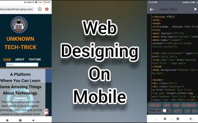 Do It Yourself – Tutorials – Design Create Your Own Website full tutorial in Hindi | Best HTML, CSS Editor coding App for Android