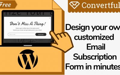 Do It Yourself – Tutorials – Design your own Email Subscription Form in WordPress | A-Z Blogging Series | Step by step Guide 2020