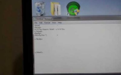 Do It Yourself – Tutorials – HTML learn basic tags to make your own website Urdu/hindi