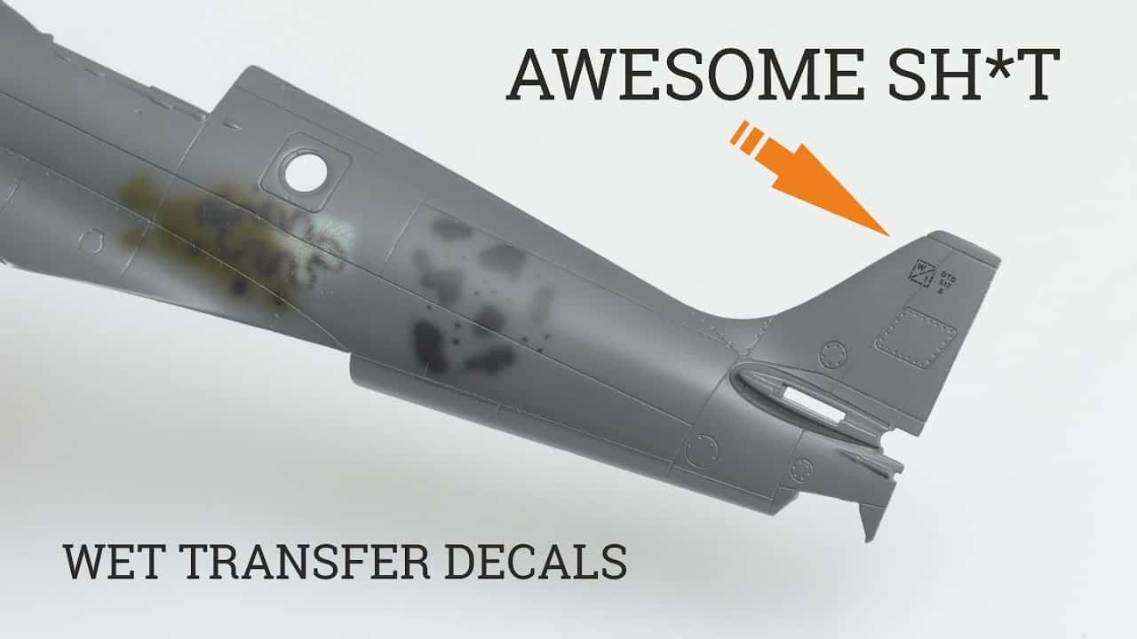 Homemade wet transfer decals - tutorial! (link to video with better audio in the description)