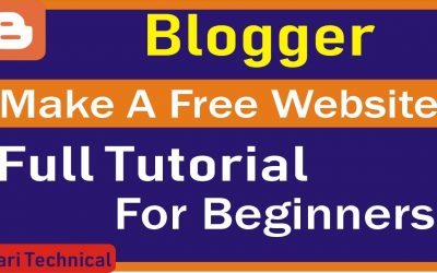 Do It Yourself – Tutorials – How To Create Blog In Blogger Make Your Own Website 2020 Earn Money