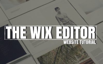 Do It Yourself – Tutorials – THE WIX EDITOR | WIX WEBSITE DESIGN TUTORIAL 2018