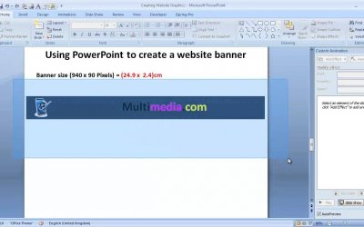 Do It Yourself – Tutorials – Using Powerpoint to create Website graphics