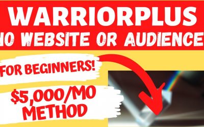 Do It Yourself – Tutorials – WarriorPlus for Beginners: $5,000/Month w/WarriorPlus Affiliate Marketing 2020 (No Website/Audience)