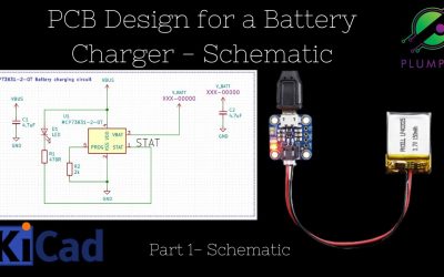 Do It Yourself – Tutorials – KiCad Tutorial – Designing your own PCB battery charger – The Schematic