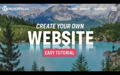 Do It Yourself – Tutorials – How to Make a Website in 90 Minutes 2021 – a Simple, Fast, & Easy Website Tutorial for Beginners