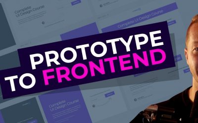 From Prototype UI Design to HTML, CSS & JS Tutorial