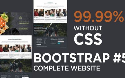 Do It Yourself – Tutorials – How to Create a website in bootstrap 5 in 2020 | Bootstrap 5 portfolio website | Bootstrap 5 website