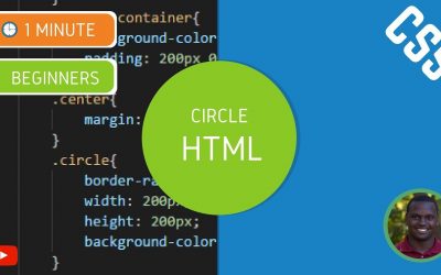 How to Make a Circle in HTML and CSS – CSS Tutorial