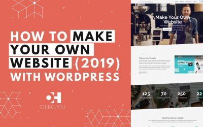 Do It Yourself – Tutorials – How to Make Your Own Website 2019 | Divi WordPress Tutorial [UPDATED]