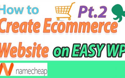 Do It Yourself – Tutorials – [2020] Namecheap EasyWP – How to build a Ecommerce website video tutorial for beginners – Part 2