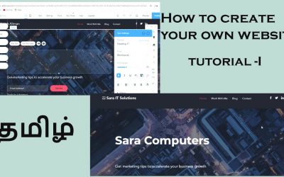 Do It Yourself – Tutorials – How to create your own website in tamil / web design Tutorial-I