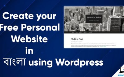 Do It Yourself – Tutorials – Create Your Personal Website For Free With WordPress – Full Tutorial in Bangla