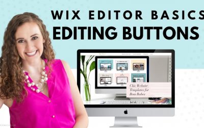 Do It Yourself – Tutorials – Editing Buttons in Wix Editor | Wix Website Editing Tutorial | Design Your Own Website